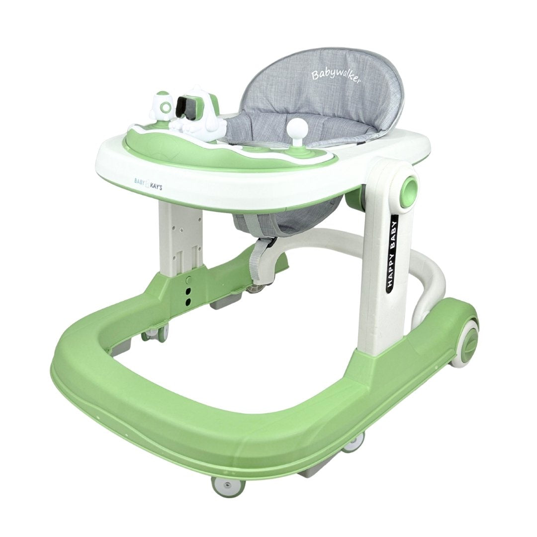 Caminador 2 en 1 Astronauta Verde Baby Kays