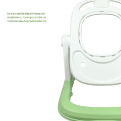Caminador 2 en 1 Astronauta Verde Baby Kays Andadera