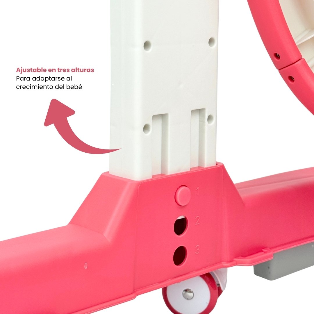 Caminador 2 en 1 Astronauta Rojo Baby Kays Alturas
