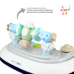 Caminador 2 en 1 Cohete Café Baby Kays Interactivo