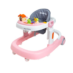 Caminador Mesa Didáctica Animales 2 En 1 Rosa