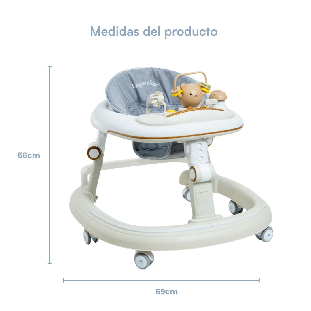 Caminador Mesa Didáctica Oso Medidas