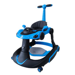 Caminador Didactico Andador Carro Drum Azul Ebaby