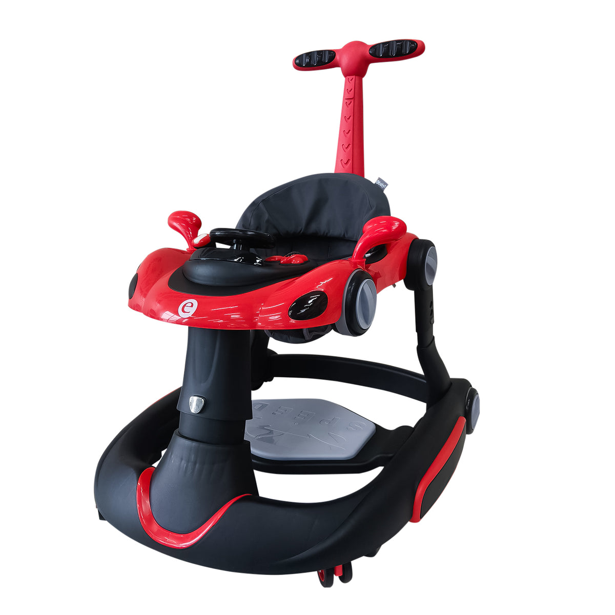 Caminador Didactico Andador Carro Drum Rojo Ebaby