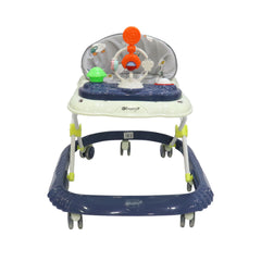 Caminador Interactivo Cristal Azul Ebaby frontal