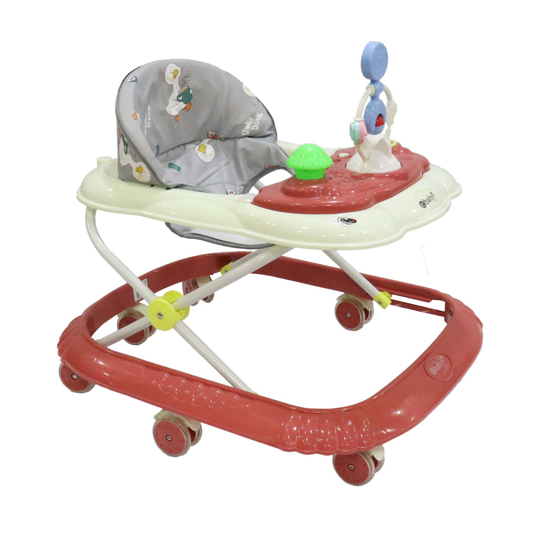 Caminador Interactivo Cristal Rosa Ebaby