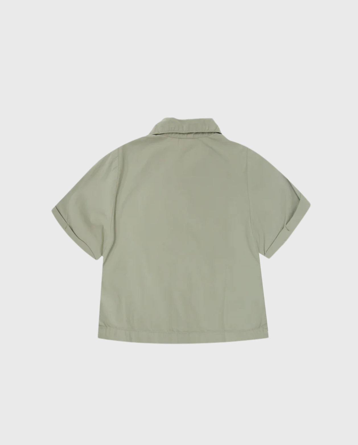 Camisa Detalle Bolsillo Verde diseño