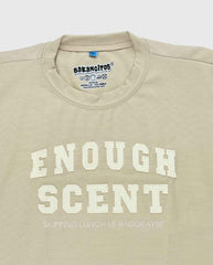 Camiseta Bordado Scent Beige