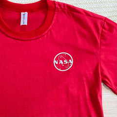 Camiseta Detalle Nasa rojo