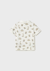 Camiseta Dinosaurio Beige Mayoral diseño