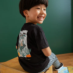 Camiseta Estampado Animales Adventure niño