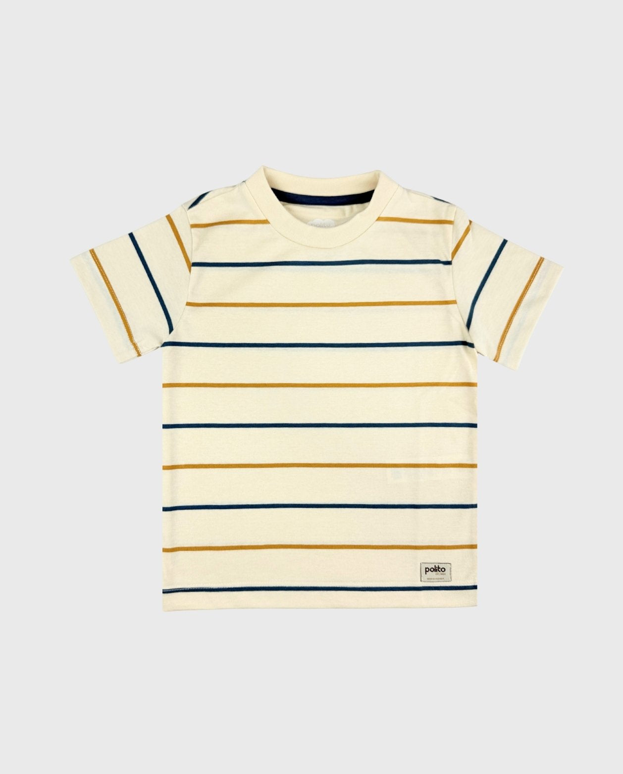 Camiseta Para Niño Rayas Arena