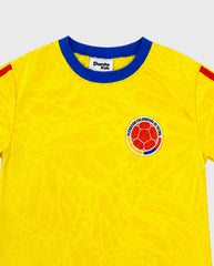 Camiseta Selección Colombia Amarillo detalle 