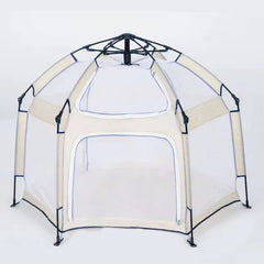 Camping de Juegos Malla Beige