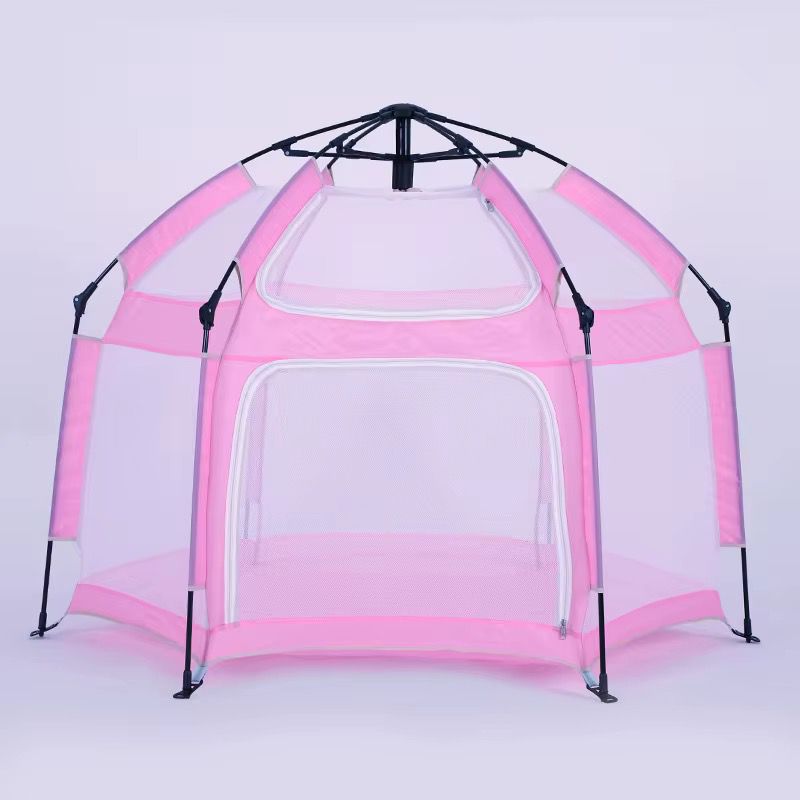 Camping de Juegos Malla Rosa