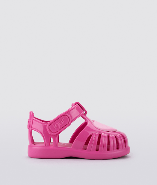 Sandalias Tobby Gloss Love Fucsia Igor Estilo