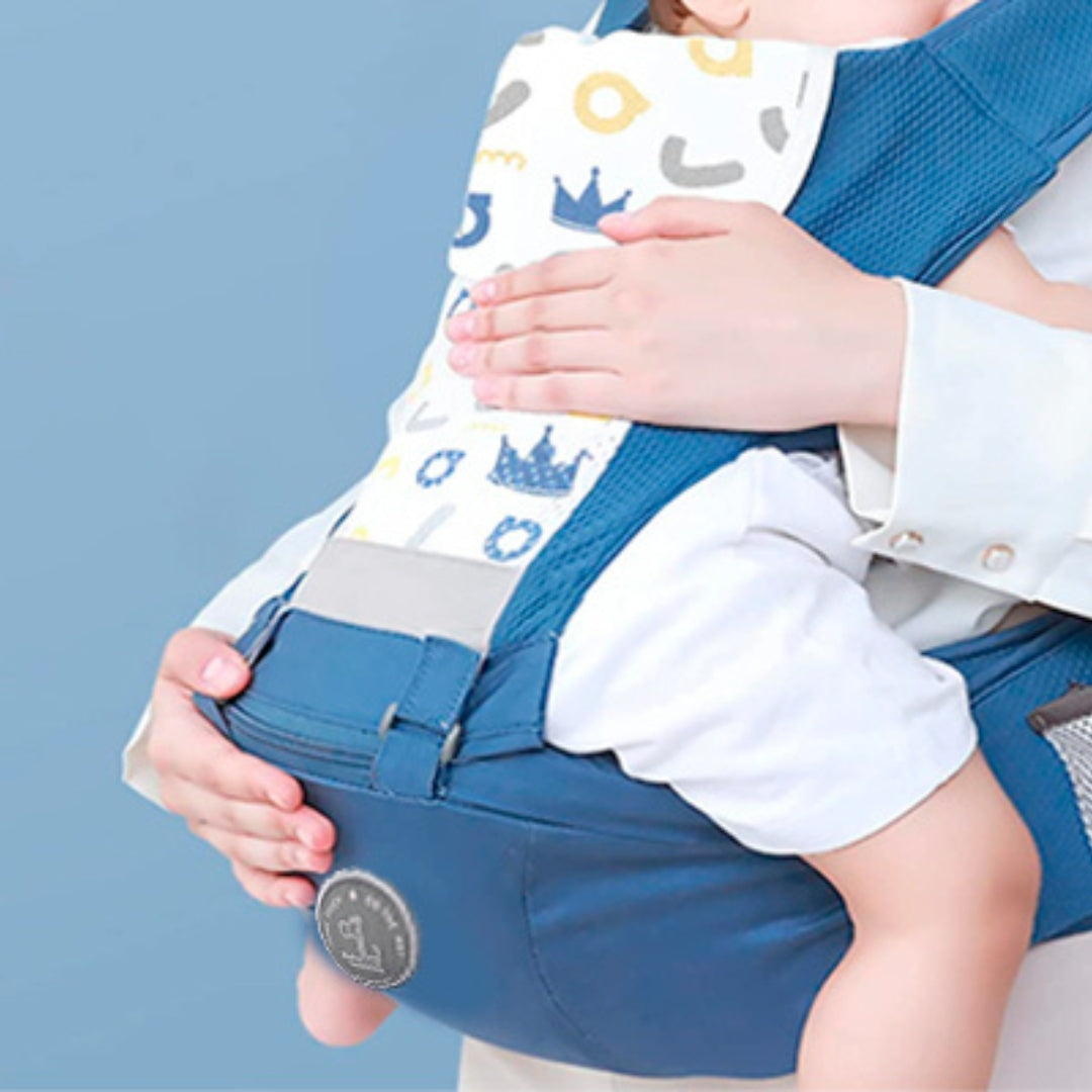 Cargador Ergonómico Estampado azul detalle