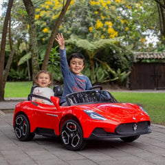 Carro Montable Eléctrico Maserati Mc20  Rojo Modelo