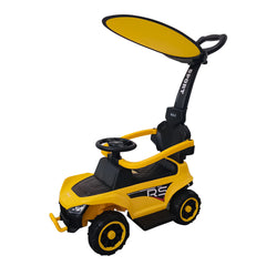 Carro Montable Deportivo Amarillo Ebaby