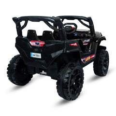 Carro Montable Eléctrico Para Niños Cherokee 12V Negro DETALLES
