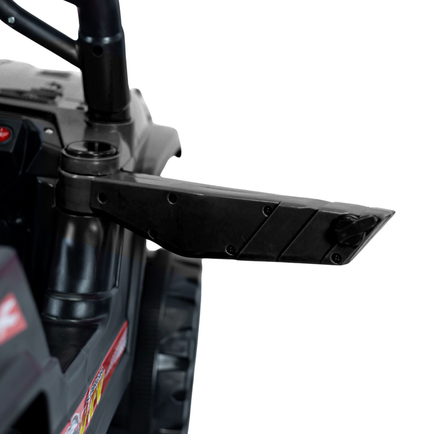 Carro Montable Eléctrico Para Niños Cherokee 12V Negro PUERTA