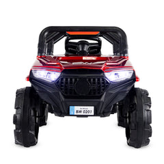 Carro Montable Eléctrico Sahara Lx 12v Rojo FRONTAL