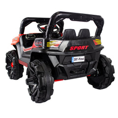 Carro Montable Eléctrico Sahara Lx 12v Rojo detalles
