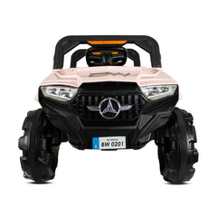 Carro Montable Eléctrico Sahara Lx 12v Rosa frontal
