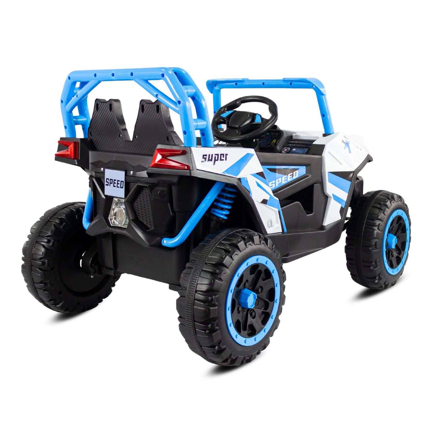 Carro Montable Eléctrico Tipo Canam Azul estilo