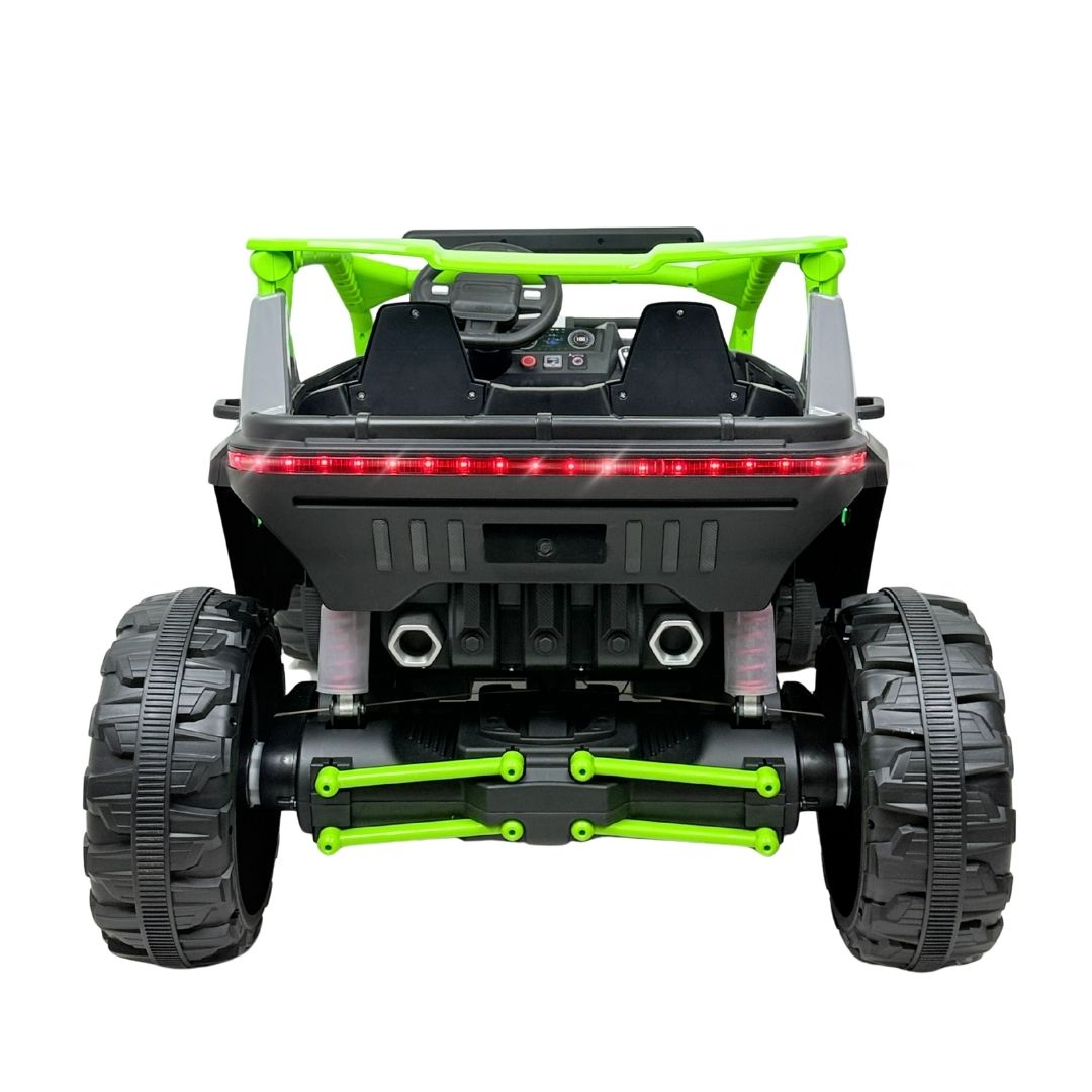 Carro Montable Eléctrico Buggy Gris Grey