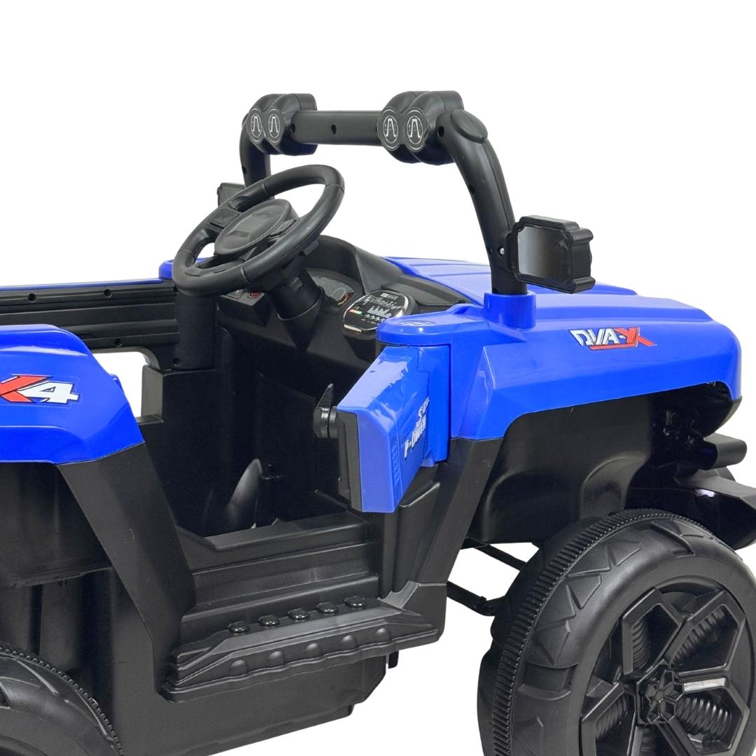 Carro Montable Eléctrico Deportivo Azul Colombia 