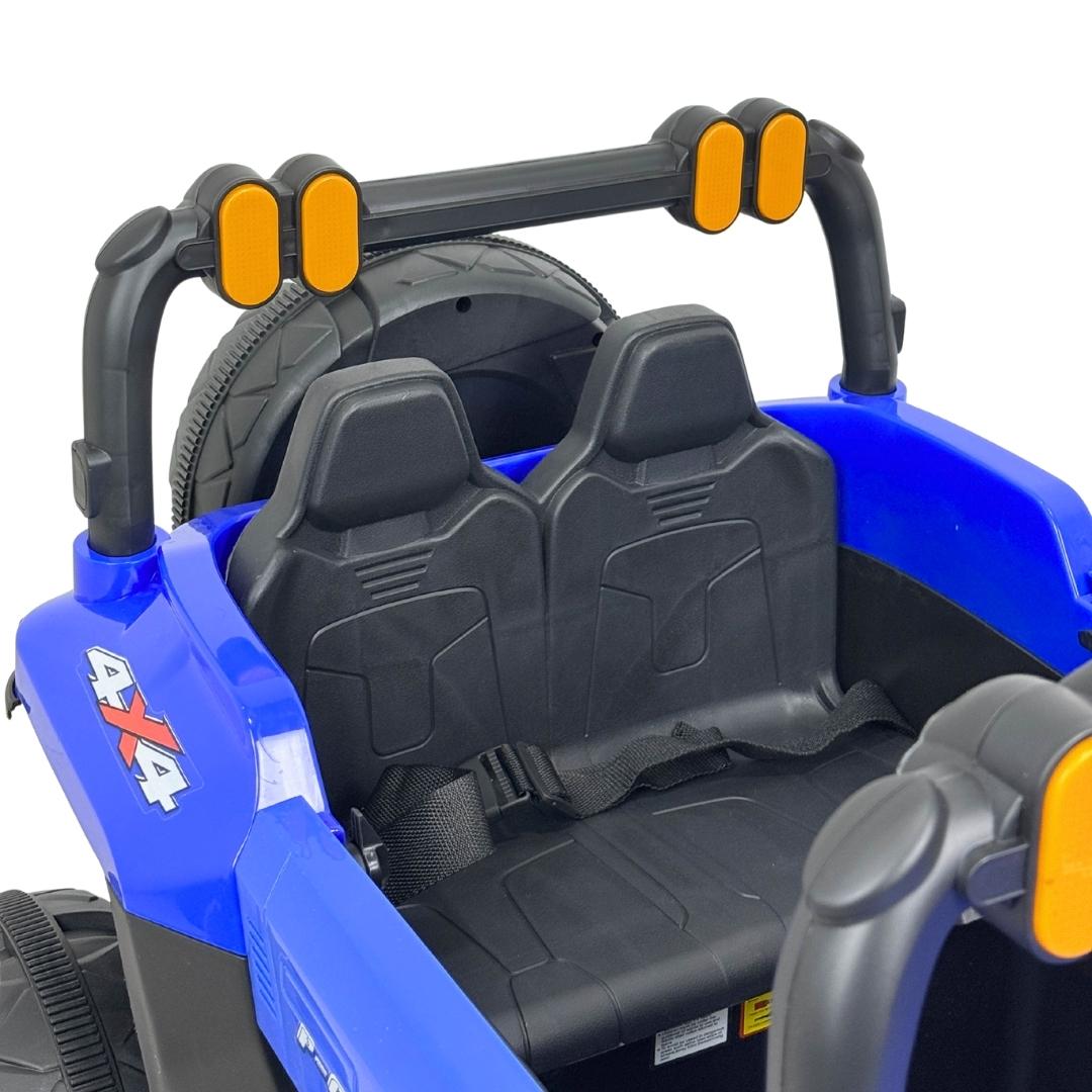Carro Montable Eléctrico Deportivo Azul Diseño