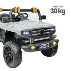 Carro Montable Electrico Deportivo Gris Color