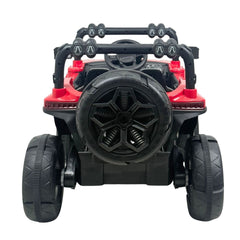 Carro Montable Electrico Deportivo Rojo Detalles