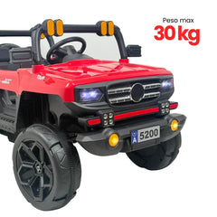 Carro Montable Electrico Deportivo Rojo Color