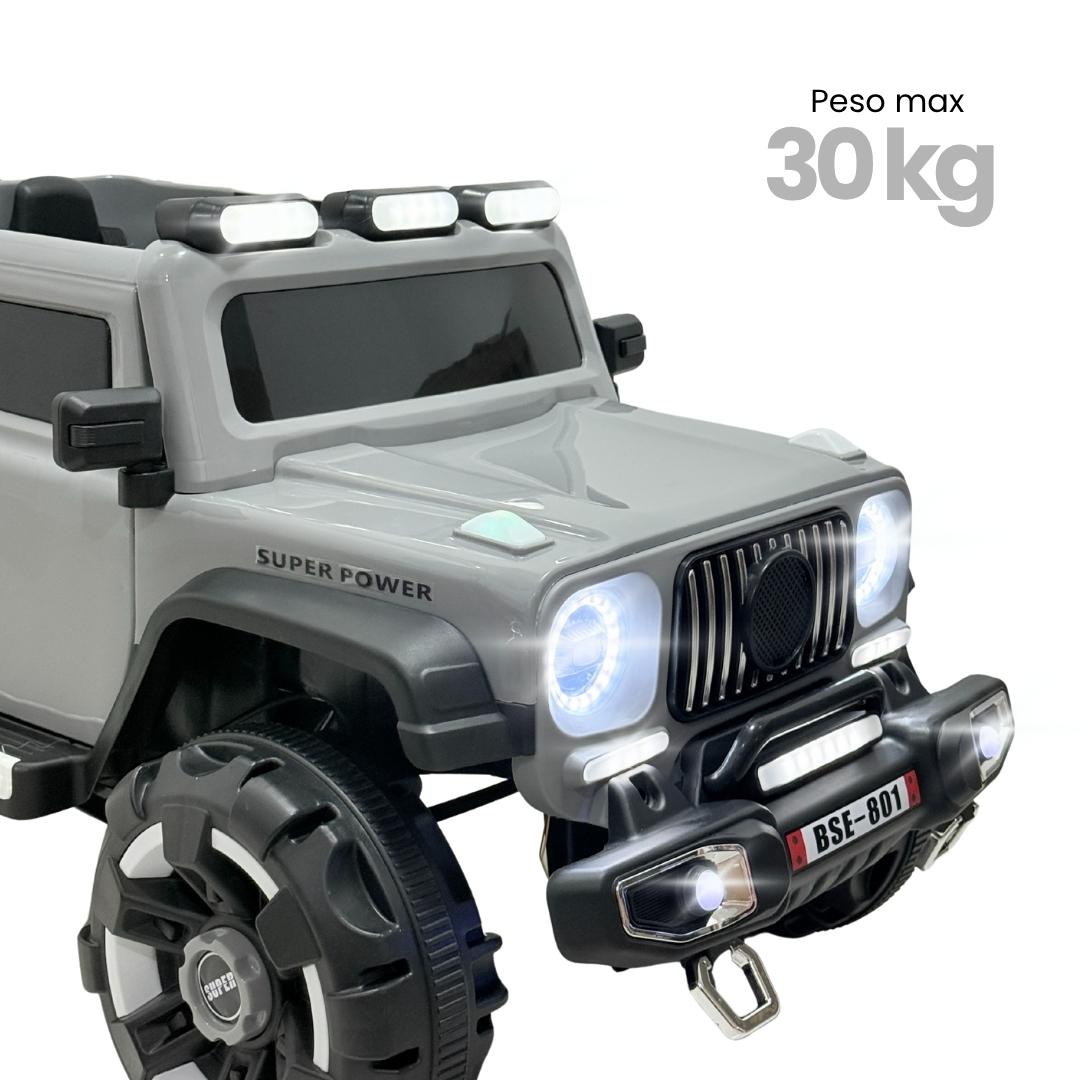 Carro Montable Electrico G Class Gris Detalles