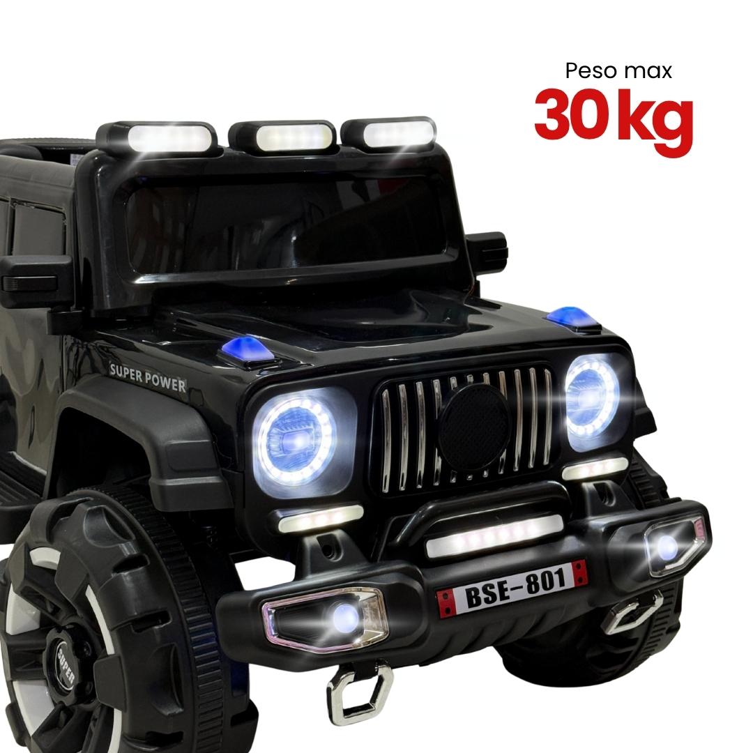 Carro Montable Eléctrico G Class Negro Travesuras