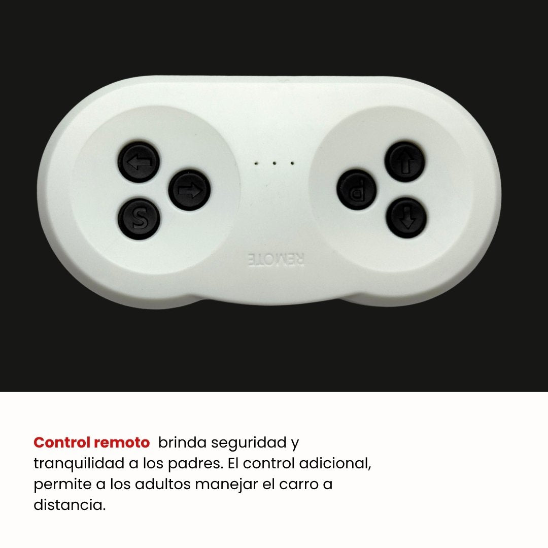 Carro Montable Eléctrico G Class Negro Remoto