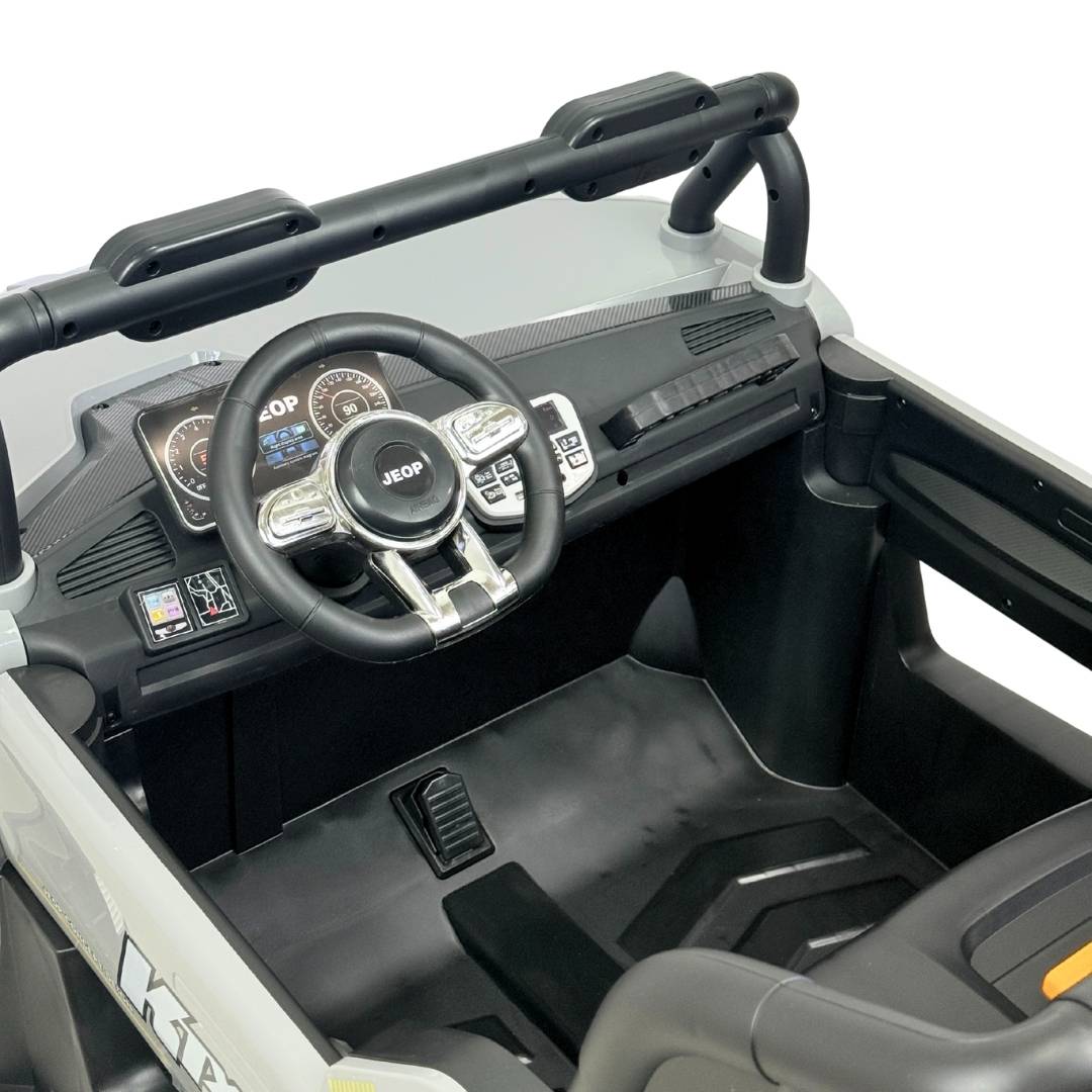 Carro Montable Electrico Todoterreno Gris Diseño