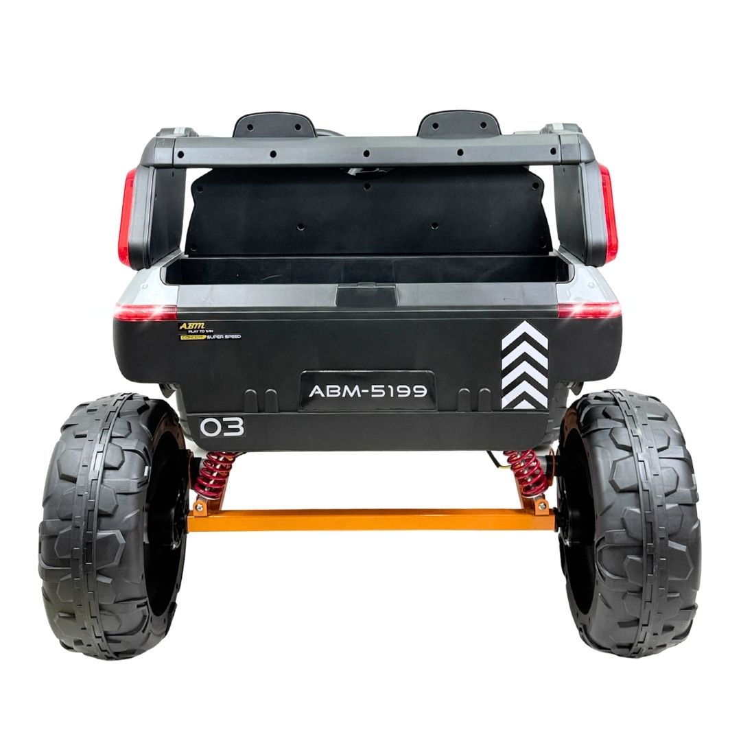 Carro Montable Electrico UTV Gris Niños