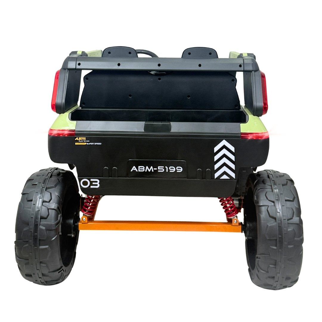 Carro Montable Electrico UTV Verde Niños