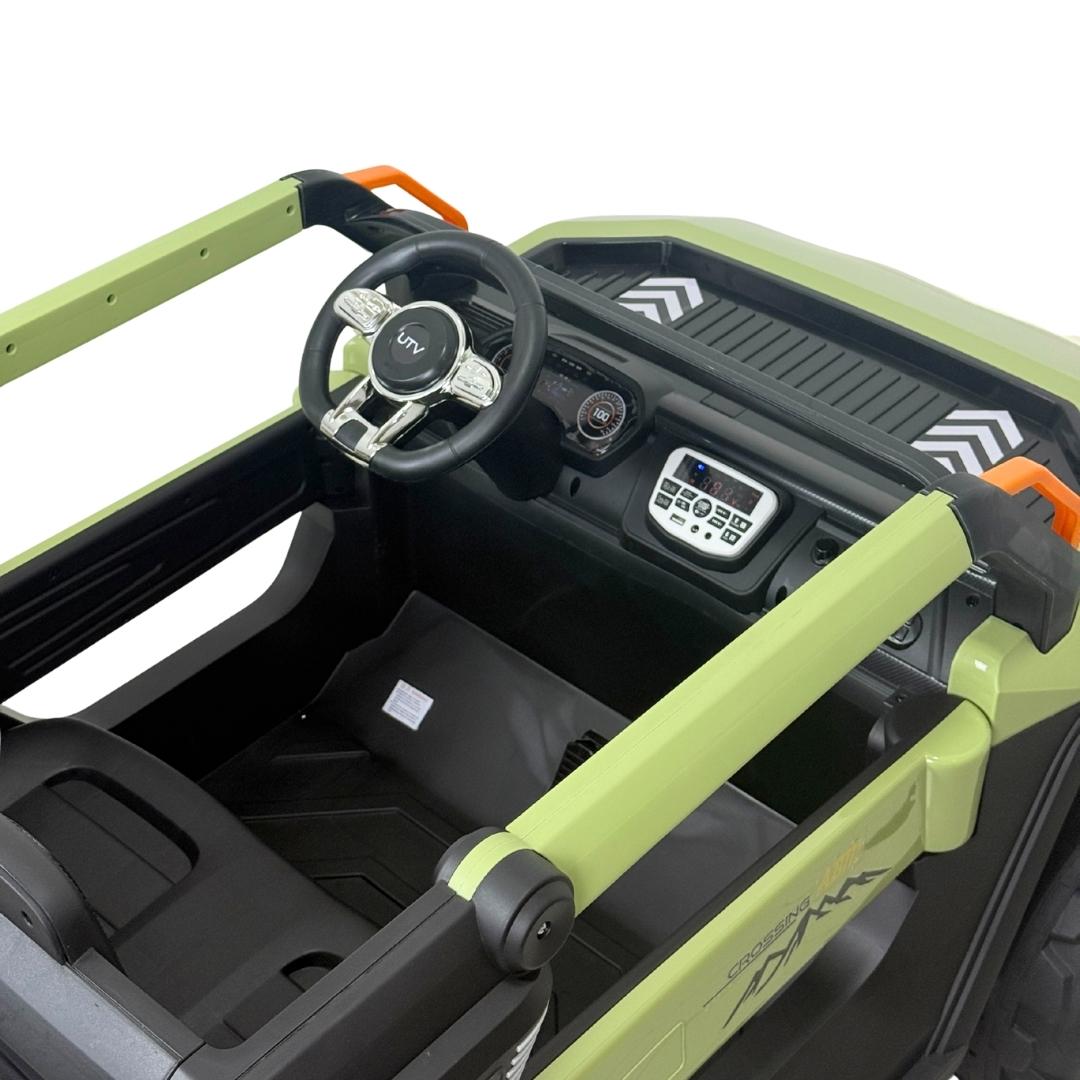 Carro Montable Electrico UTV Verde Colores