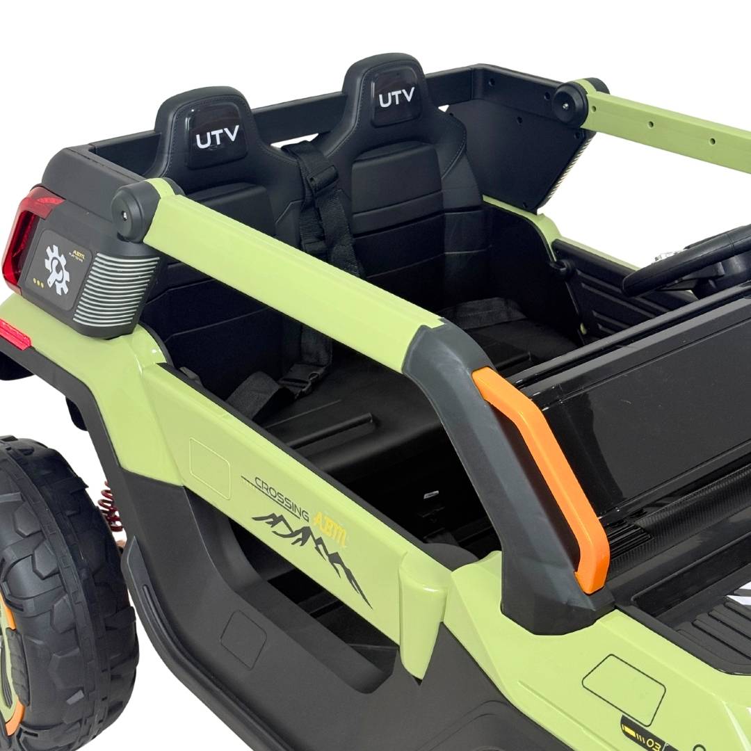 Carro Montable Electrico UTV Verde Travesuras