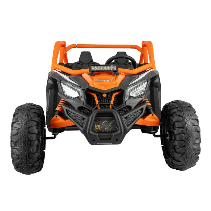 Carro Montable Todo Terreno Blast Naranja 12V frente
