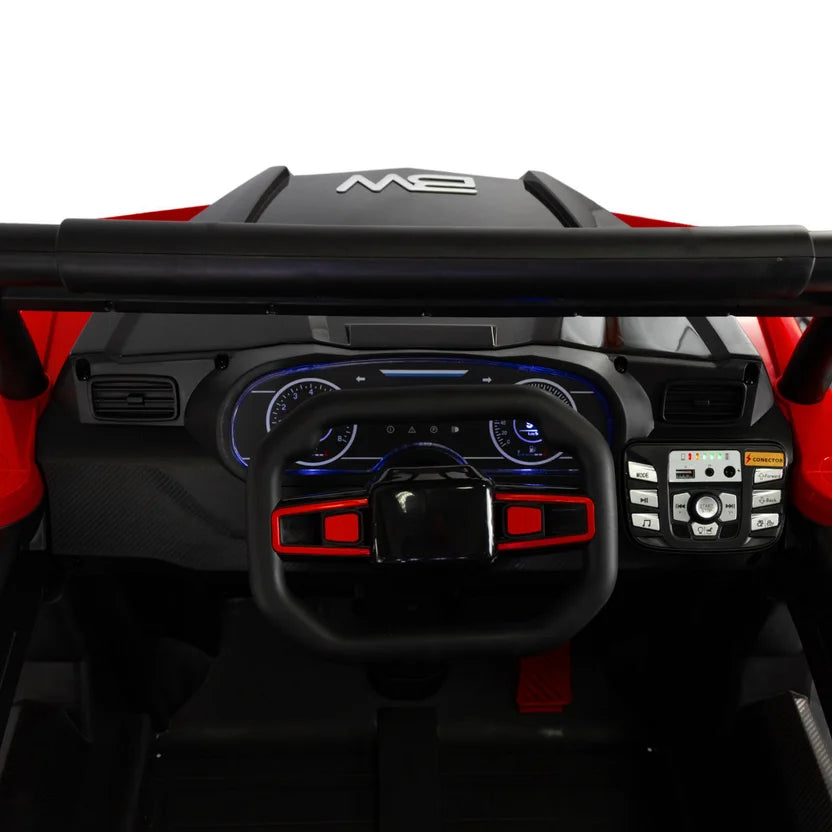  Carro Todo Terreno Atomic 12V Rojo Prinsel CONTROL 