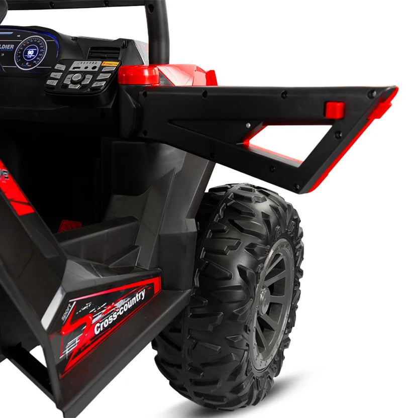 Carro Todo Terreno Atomic 12V Rojo Prinsel PUERTA