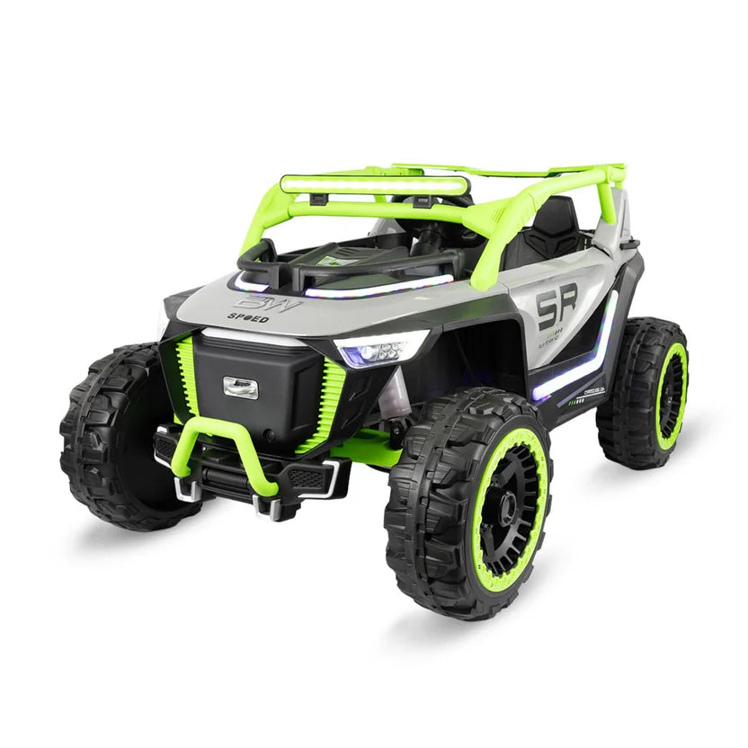 Carro Todo Terreno Starlight verde 12v Prinsel DISEÑO