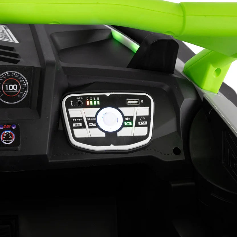 Carro Todo Terreno Starlight verde 12v Prinsel TABLERO