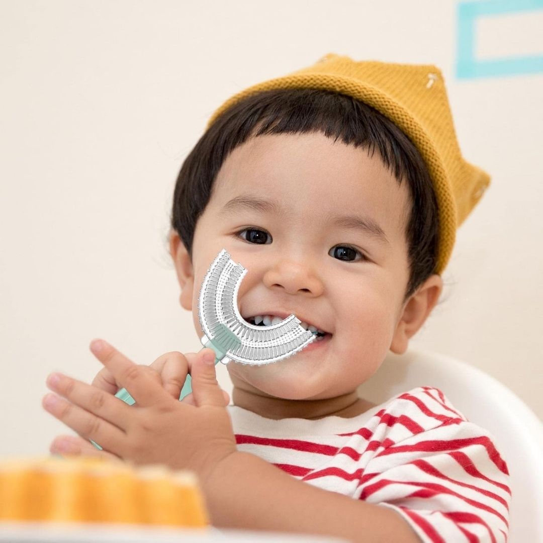 Cepillo de Dientes En Silicona Para Bebe Niños