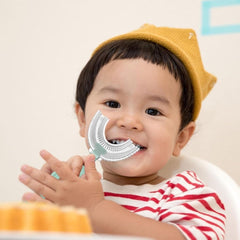 Cepillo de Dientes En Silicona Para Bebe Niños
